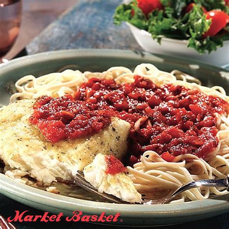 italian-baked-fish-with-horseradish-marinara-sauce image