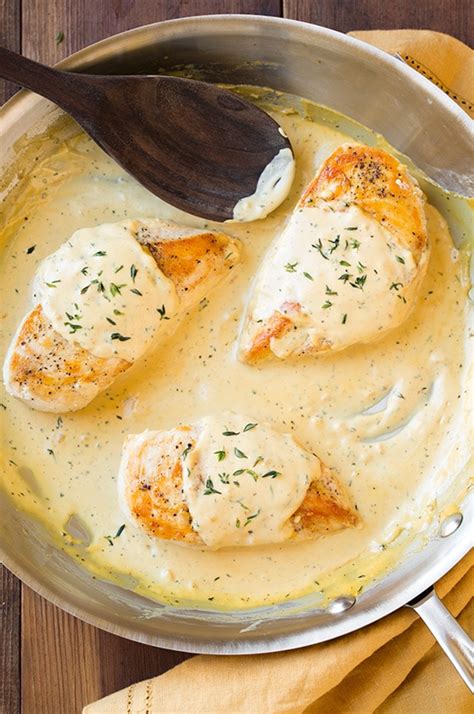skillet-chicken-with-mustard-cream-sauce-cooking image