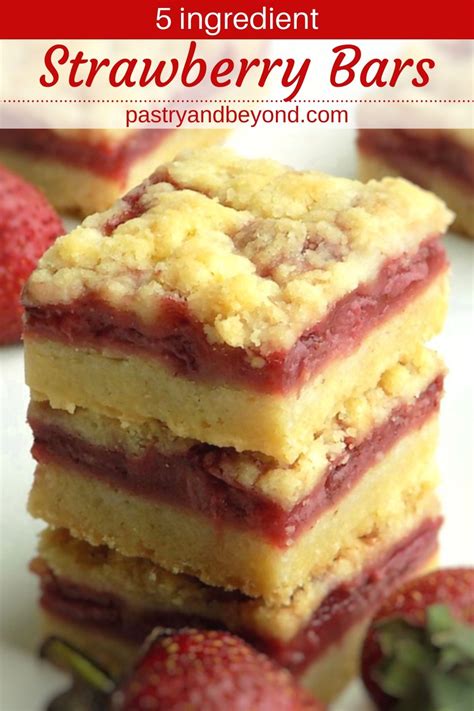 5-ingredient-strawberry-crumble-bars-pastry-beyond image