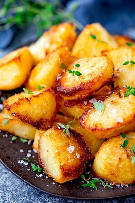 the-best-crispy-roast-potatoes-nickys-kitchen-sanctuary image