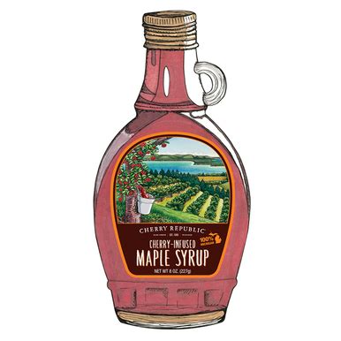 cherry-infused-maple-syrup-cherry-republic image