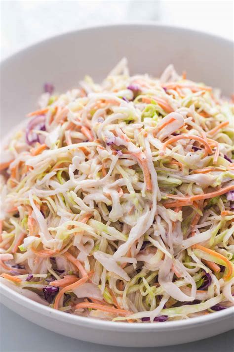 best-coleslaw-recipe-with-easy-homemade-dressing image