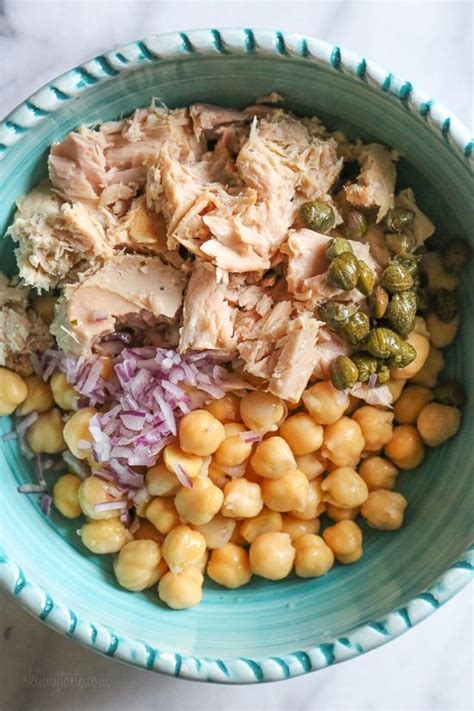 chickpea-tuna-salad-recipe-skinnytaste image