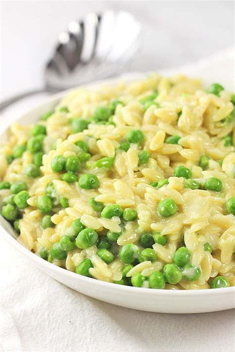 creamy-orzo-with-peas-and-parmesan-cheese-now image