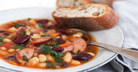 hungarian-bean-soup-with-kielbasa-seasons-and image