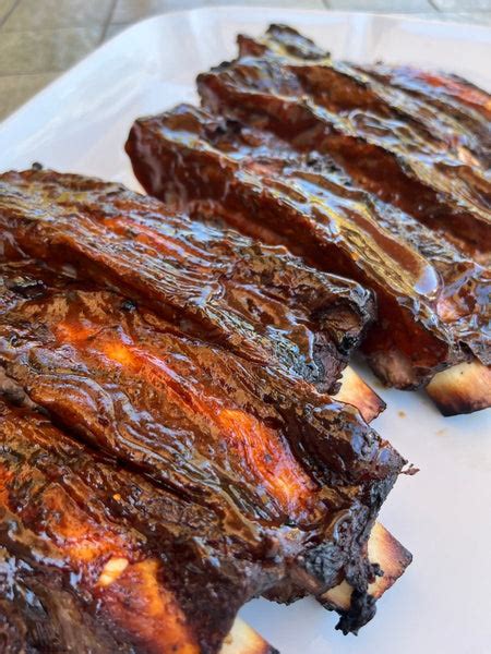 grilled-bbq-bison-ribs-frontire-natural-meats image