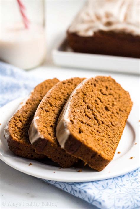 healthy-classic-gingerbread-with-maple-glaze image