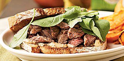 steak-sandwiches-with-worcestershire-mayonnaise image
