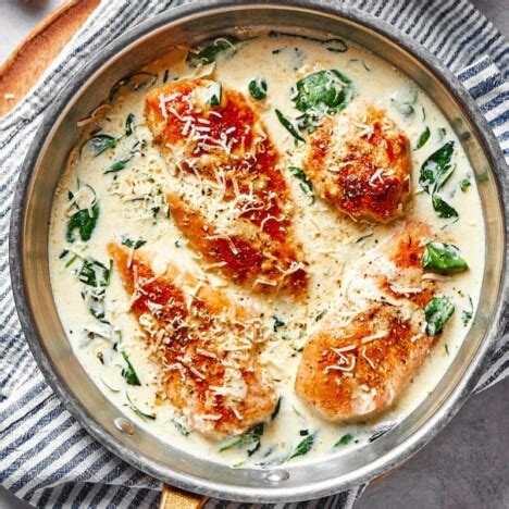 chicken-florentine-creamy-easy-ready-in-10-minutes image