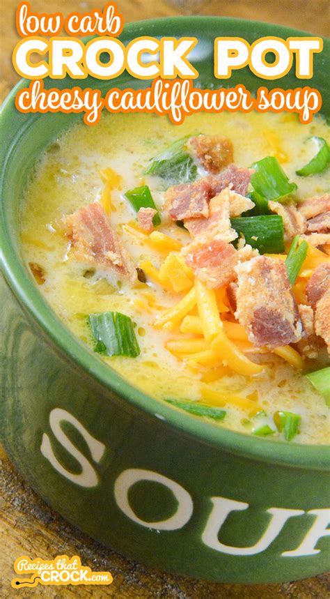 low-carb-crock-pot-cheesy-cauliflower-soup image