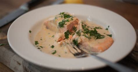heavenly-poached-salmon-with-creamy-parsley-sauce image
