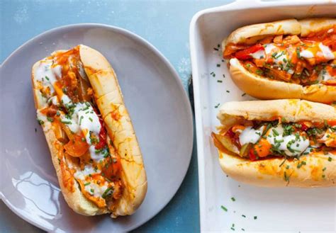 baked-buffalo-chicken-subs-recipe-spicy-and-cheesy image