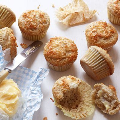coconut-muffins-recipe-delishcom image