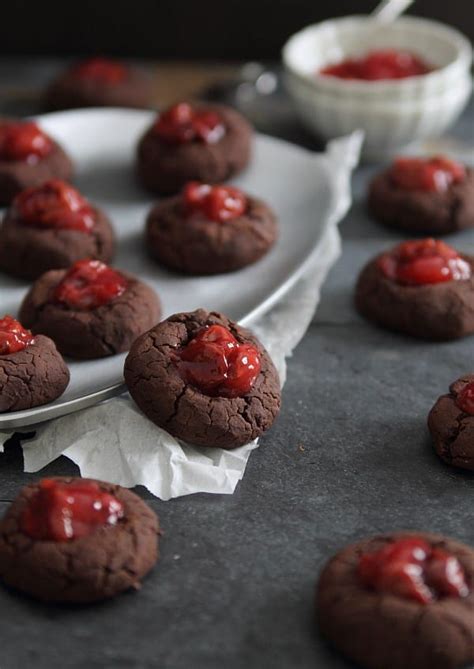 tart-cherry-fudge-thumbprints-running-to-the-kitchen image
