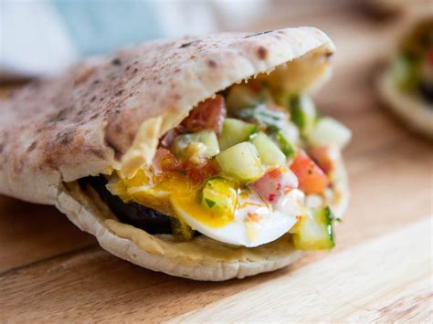 sabich-sandwiches-pitas-with-eggplant-eggs image