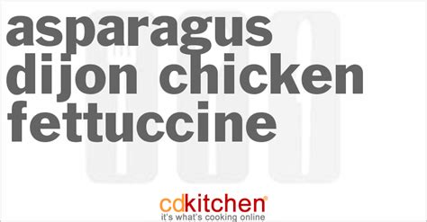 asparagus-dijon-chicken-fettuccine image