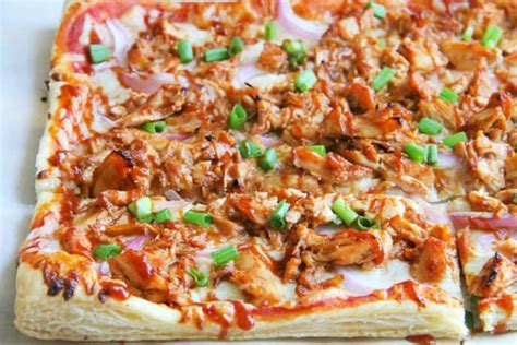 puff-pastry-bbq-chicken-pizza-recipe-food-fanatic image