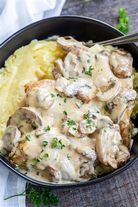 instant-pot-chicken-with-mushrooms-momsdish image