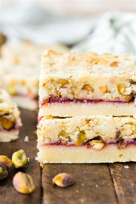 raspberry-pistachio-shortbread-bars-easy-peasy-meals image
