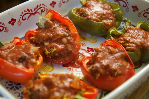 cuban-stuffed-peppers-ajies-rellenos-cooked-by-julie image