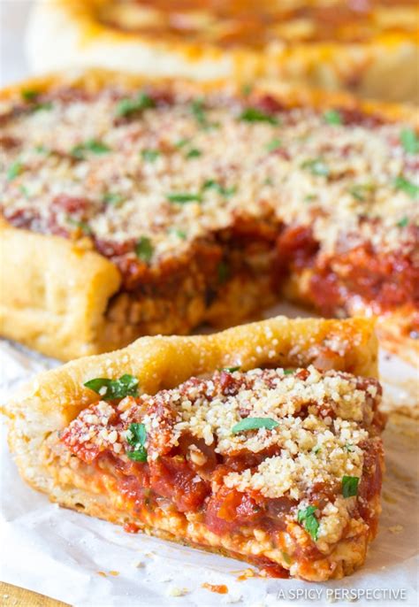 slow-cooker-deep-dish-pizza-chicago-style-a-spicy image
