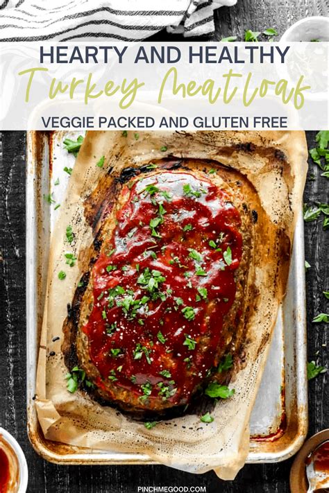 the-best-healthy-turkey-meatloaf-gluten-free-pinch image