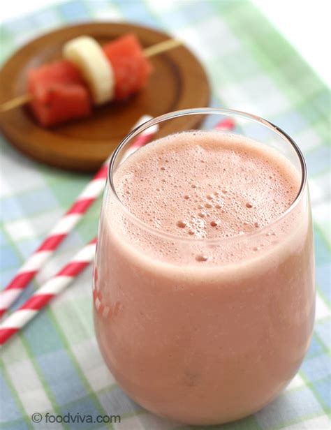 watermelon-smoothie-with-yogurt-recipe-refreshing image