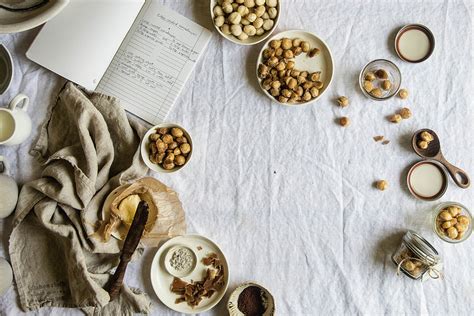 coffee-candied-macadamia-nuts-two-red-bowls image