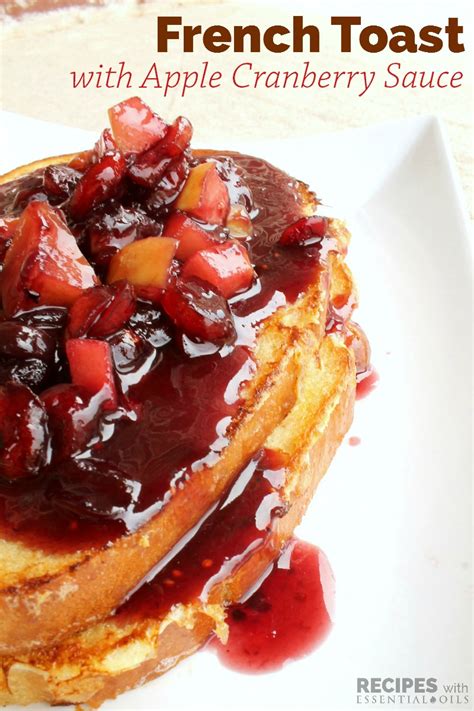 french-toast-with-apple-cranberry-sauce-recipes-with-essential image