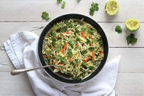 easy-cilantro-lime-coleslaw-food-nutrition-magazine image