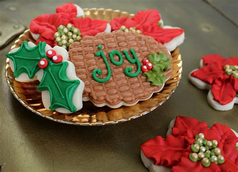 rustic-poinsettia-cookies-the-sweet-adventures-of image