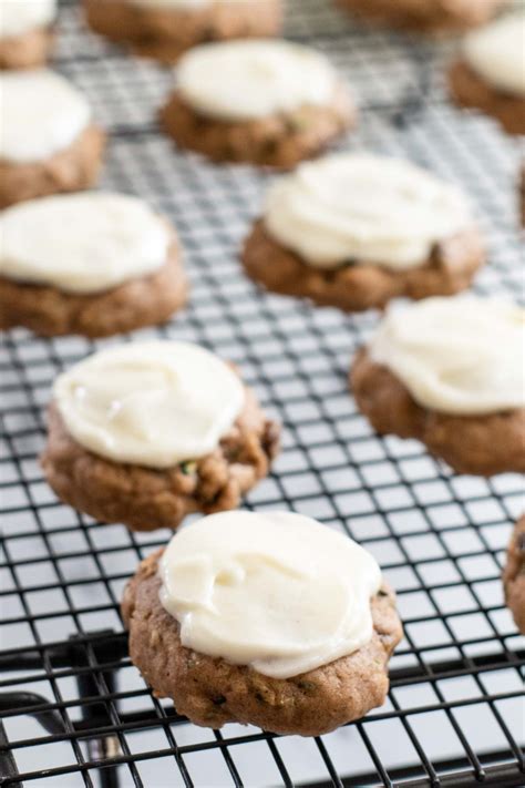 zucchini-cookies-with-cream-cheese-frosting image