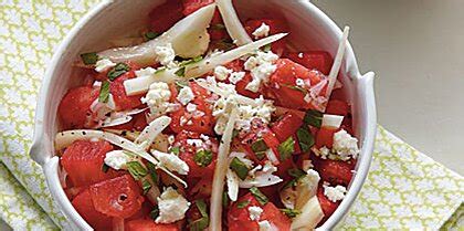 watermelon-fennel-salad-honey-lime-vinaigrette image