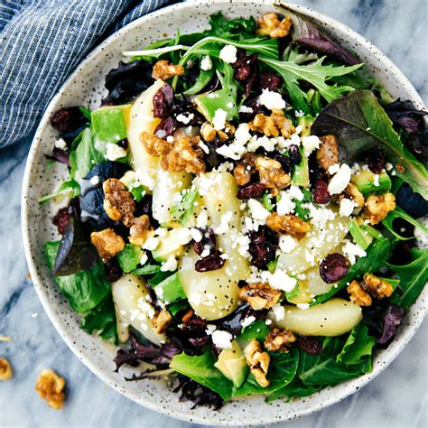 candied-walnut-and-pear-salad-with-a-lemon-poppyseed image