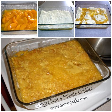 3-ingredient-peach-cobbler-with-cake-mix-in-5-minutes image