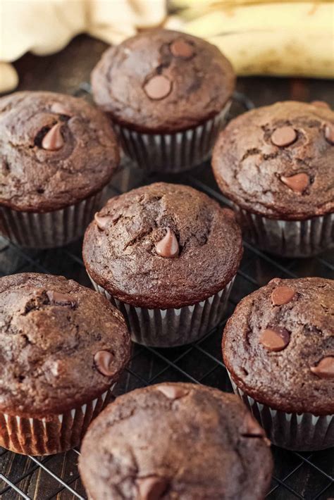 chocolate-banana-oat-muffins-gluten-free-dairy-free image