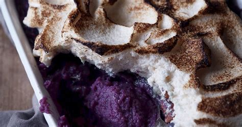 purple-sweet-potato-casserole-with-toasted-marshmallow image