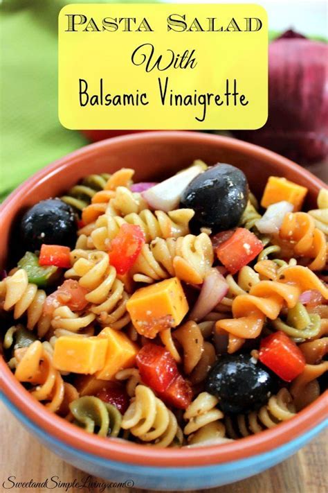 pasta-salad-with-balsamic-vinaigrette-quick-and-easy image