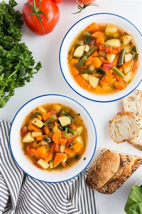 instant-pot-vegetable-soup-the-recipe-rebel image
