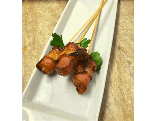 air-fryer-maple-sugar-glazed-bacon-roses-fork-to image