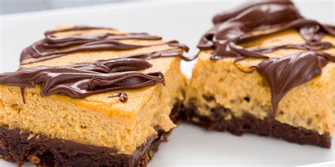 best-pumpkin-cheesecake-brownie-bars-recipe-delish image