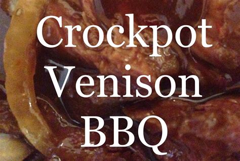 easy-crockpot-venison-bbq-the-hunting image