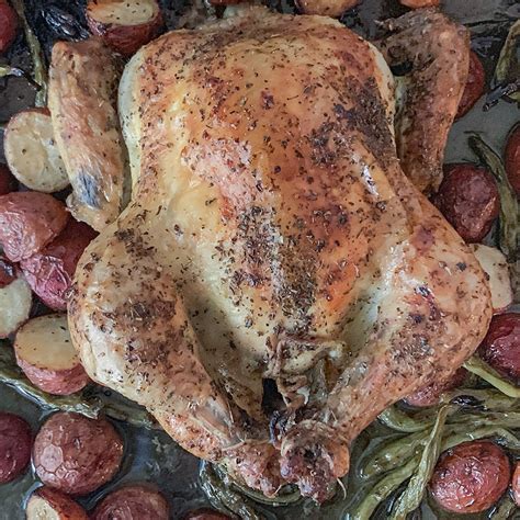 whole-roasted-greek-lemon-chicken-heart-healthy-greek image