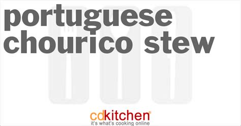 portuguese-chourico-stew-recipe-cdkitchencom image