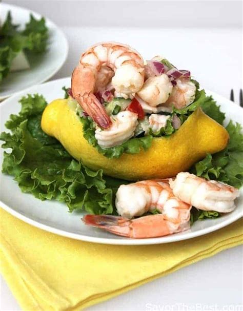 lemon-shrimp-salad-savor-the-best image