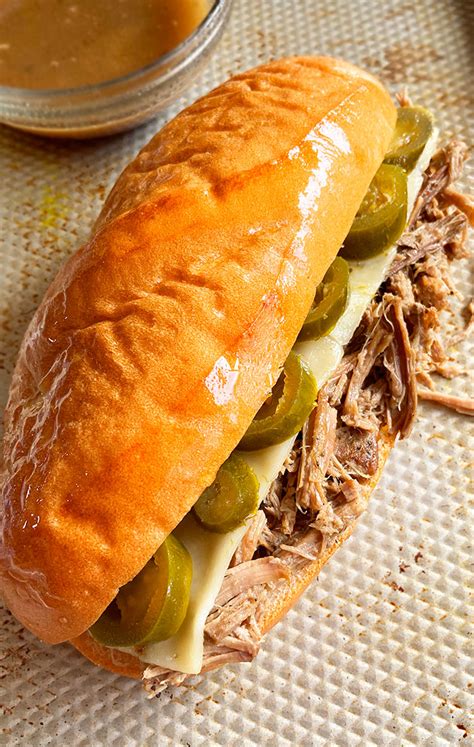 slow-cooker-french-dip-sandwich image
