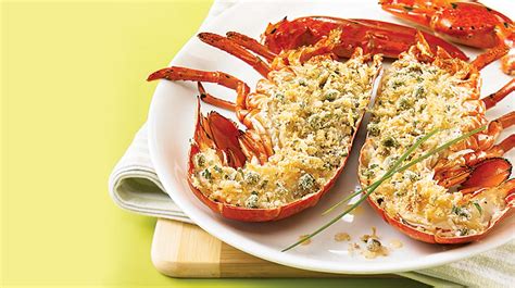 grilled-lobster-with-lemon-and-chive-breadcrumbs-iga image