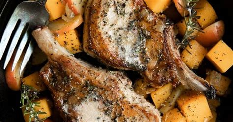 10-best-pork-chops-and-butternut-squash-recipes-yummly image