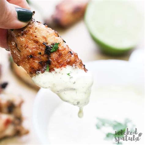 grilled-cilantro-lime-chicken-wings-recipe-marinade image