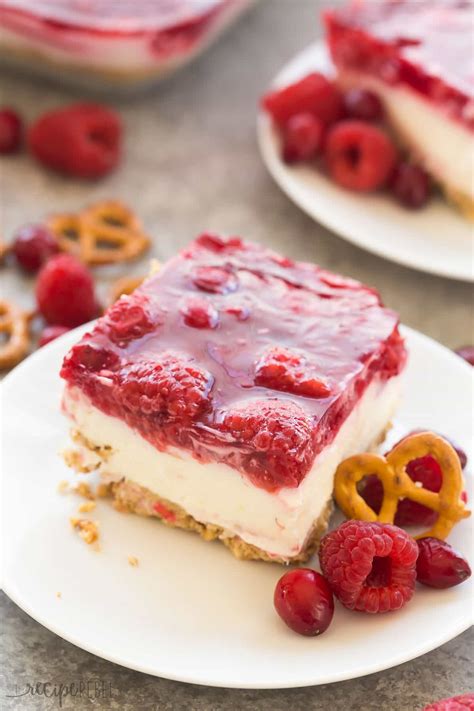cranberry-raspberry-pretzel-salad-dessert-video image
